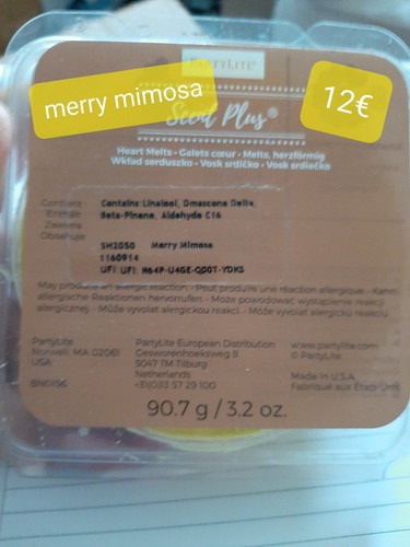 Galet partylite merry mimosa - partylite,