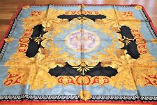 Foulard/Carré/Chale ★ En soie 100%- hand rolled- Italy 46 g★Silk SCARF