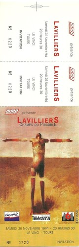 Rare ticket billet concert - rare,