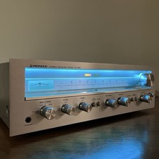 Pioneer SX-555 Vintage Stéréo Récepteur Amplificateur 1975 Usé Custom LED