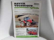 Revue technique machinisme