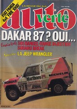 AUTO VERTE N°58 JEEP WRANGLER /FIAT PANDA 4X4 "FIRE 1000" / RANGE V8 /505 DANGEL