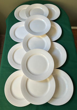 Faïence Digoin Sarreguemines 13 Assiettes plates anciennes de 1920