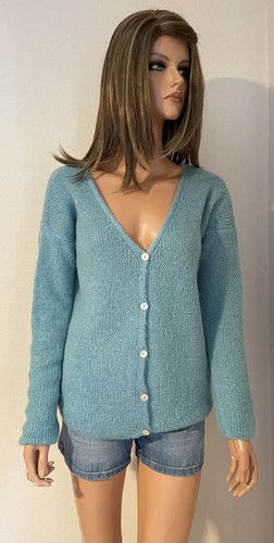 Pull gilet réversible vert
