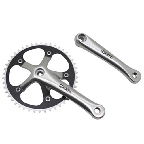 Pedalier route fixie alu - route, 3.30