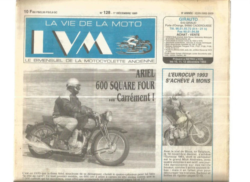 Vie moto n 128 - vie, n°128