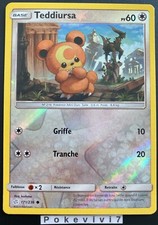 Carte Pokemon TEDDIURSA 171/236 REVERSE Soleil et Lune 12 SL12 FR NEUF