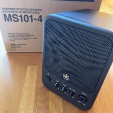 Haut-parleur moniteur YAMAHA MS101-4 gamme complète bass-reflex 30W noir neuf