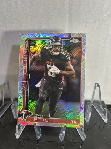 Topps chrome 2025 kyle pitts - chrome,