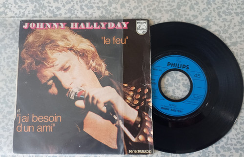 Vinyle johnny hallyday - hallyday, 45