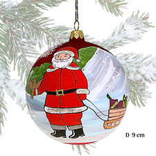 Boule Noël Verre soufflé