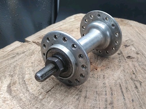 Moyeu avant alu trous - trous, solex