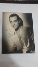 AUTOGRAPHE / DEDICACE GEORGES GUETARY carte-photo  Harcourt Paris