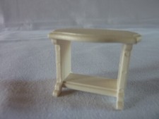 PLAYMOBIL PETIT GUERIDON BLANC ACCESSOIRES SALON MAISON VILLE