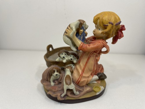 Figurine bois dolfi fille - figurine,
