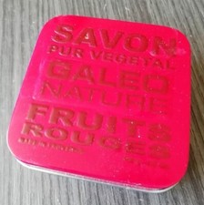 Boite Métal Publicitaire SAVON Végétal GALEO Provence