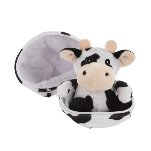 40368 mini vache en peluche - vache,