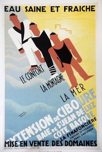 Affiche poster landes béarn - landes,
