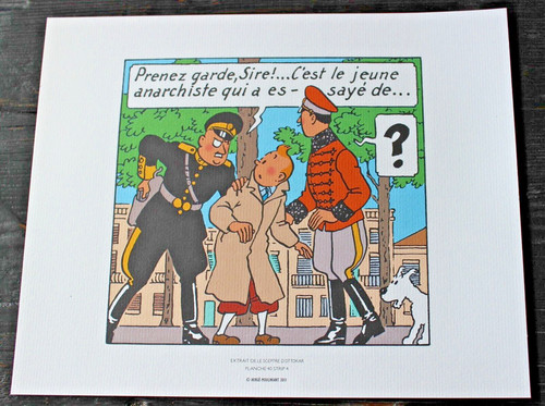 Litho libris tintin extrait - litho,