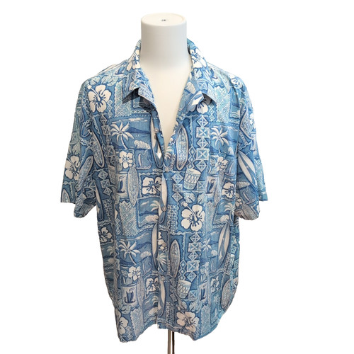 Chemise hawaïenne makapuu - chemise,