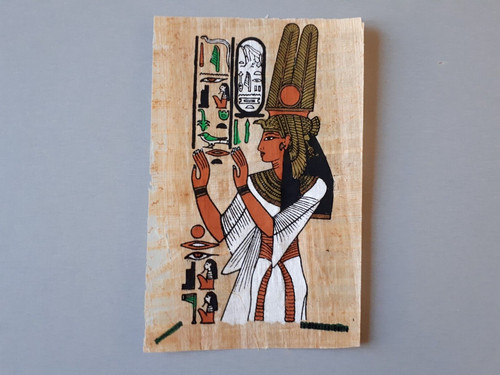 Peinture papyrus d art - peinture, papyrus,