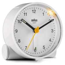Réveil Quartz BRAUN Blanc -