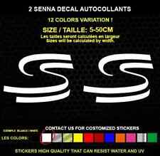 2 senna  autocollant