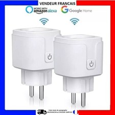 2 Prise Connectée WiFi 16A