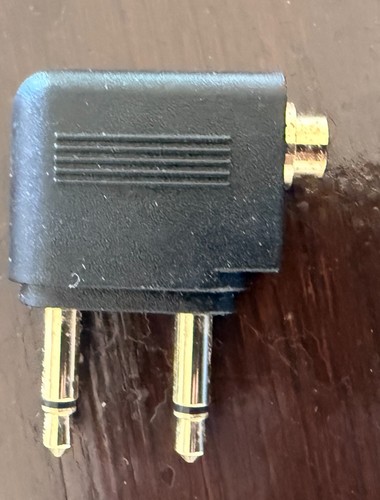 Adaptateur audio avion - , double