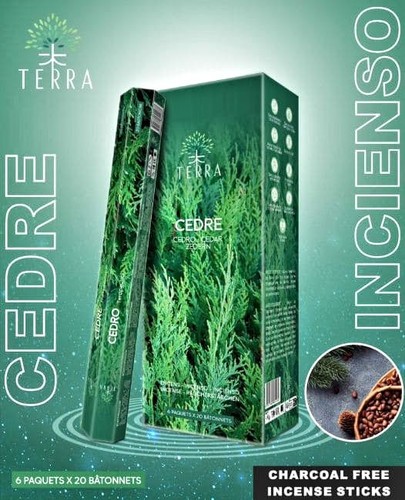 Encens cèdre terra - cèdre,