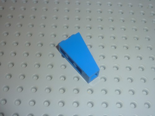 Lego blue slope brick ref - lego,