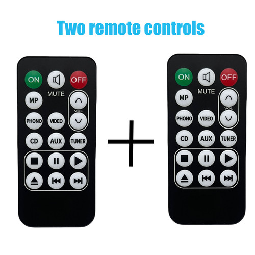 New 2pc remote control - new, nad