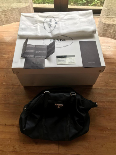 Sac fourre tout prada - fourre-tout, tessuto