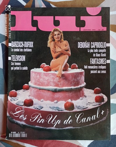 Magazine lui 1991 pin - magazine,