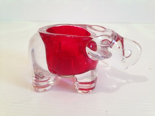 Superbe éléphant verre - superbe, en