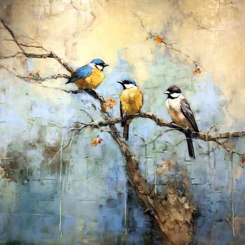 Bird accent decor tile - accent, &