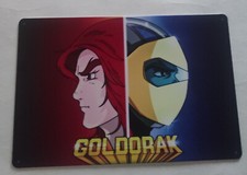 Plaque métal tôle GOLDORAK  réédition 20x30cm GRENDIZER ACTARUS GOLDRAKE ROBOT 6