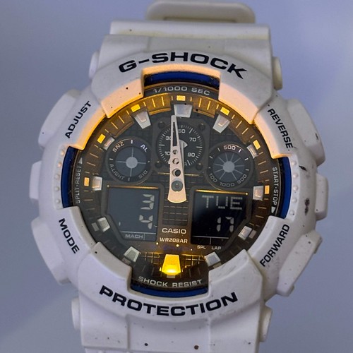 Casio shock 100b quartz - casio, g-shock