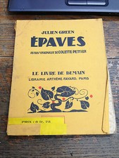 Epaves de Julien Green 28 Bois