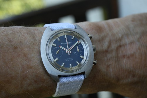 Sandoz chronographe vintage - sandoz,