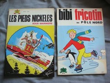 LES PIEDS NICKELES  n° 84 sous mariniers  et BIBI FRICOTIN  n° 8  au pôle nord