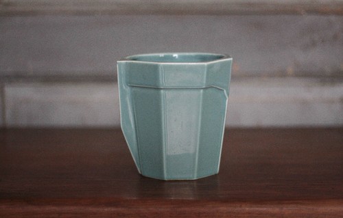 Pot porcelaine art déco - pot,