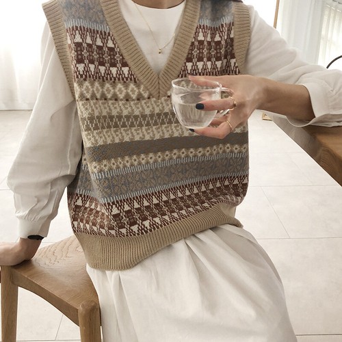 Femme pull débardeur tricot - femme,