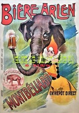 Bière -   Brasserie Arlen Montbéliard  25 - A3 Plastifiée