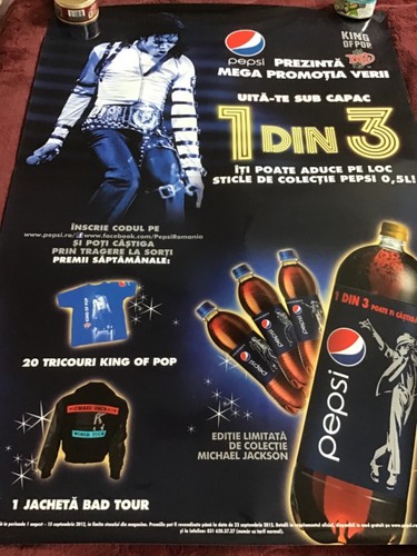 Affiche promo michael jackson - affiche,