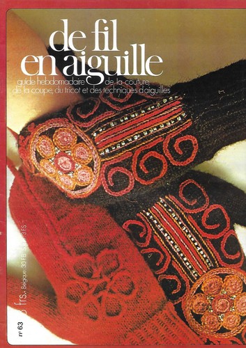 Fil aiguille guide - "de, en
