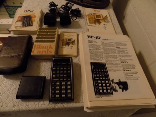 Hewlett packard 67 - packard, hp