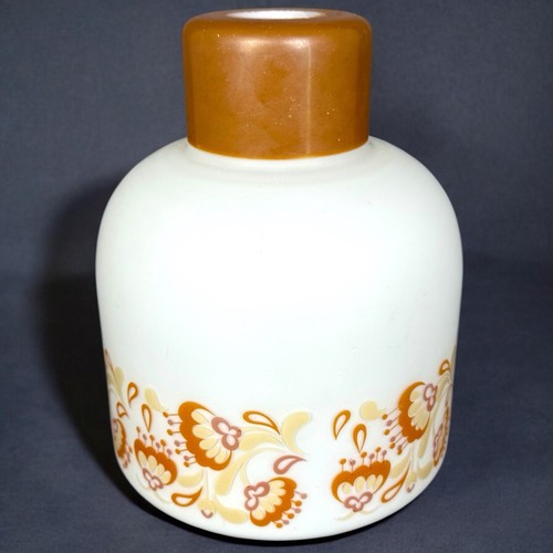 Suspension globe opaline beige