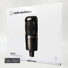 Microphone à condensateur studio à adresse latérale Audio-Technica AT2020 XLR...