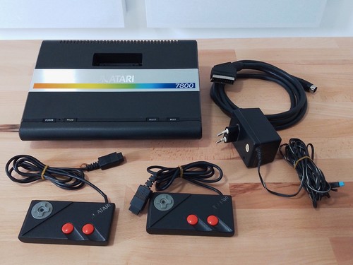 Atari 7800 console originale - atari,